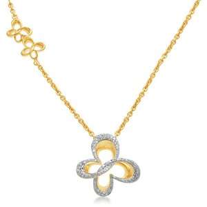  True Harmony by Carol Alt 18k Gold Plated Sterling Silver 