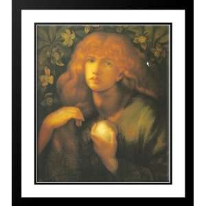  Rossetti, Dante Gabriel 20x22 Framed and Double Matted 
