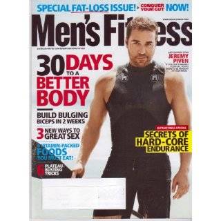 August 2009 *MENS FITNESS* Magazine (Single Issue) Featuring 