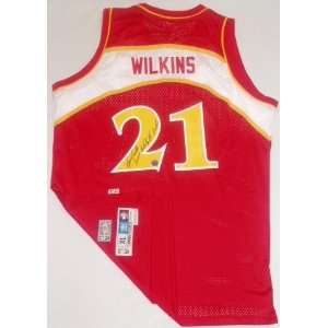 Dominique Wilkins Signed Uniform   with Human Highlight Film 