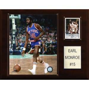 NBA Earl Monroe New York Knicks Player Plaque Sports 