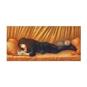  Katie Lewis Sir Edward Burne Jones. 26.00 inches by 14.38 