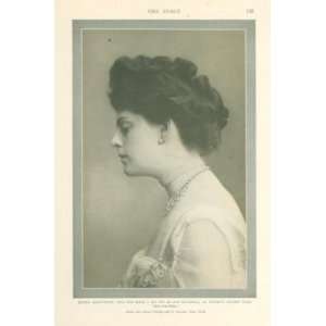  1910 Print Actress Ethel Barrymore 