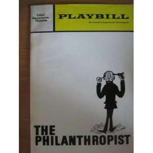  Playbill Ethel Barrymore Theatre The Philanthropist 