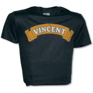  Metro Racing Vincent T Shirt , Color Black, Size XL 