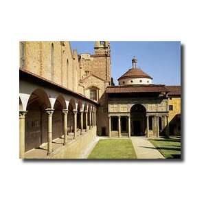  View Of The Cloisters And The Pazzi Chapel 142946 Giclee 