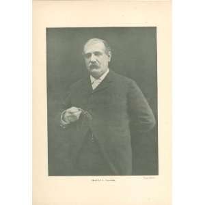  1899 Print Economist Francis A Walker 