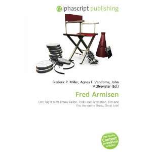 Fred Armisen 9786132749895  Books