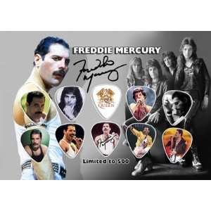 Freddie Mercury Queen Signed Autographed 500 Limited Edition Guitar 