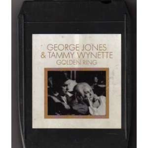 George Jones & Tammy Wynette Golden Ring 8 Track Tape