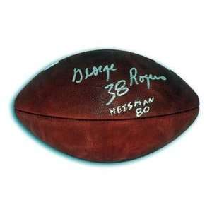 George Rogers Signed Official NCAA College Football   Heisman 80