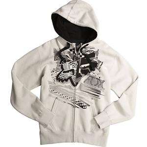  Fox Racing Wild In The Streets Zip Up Hoody   Large/Light 