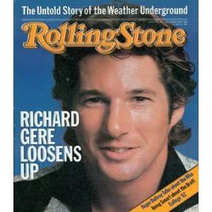   Gere, 1982 Rolling Stone Cover Poster by Herb Ritts (9.00 x 11.00