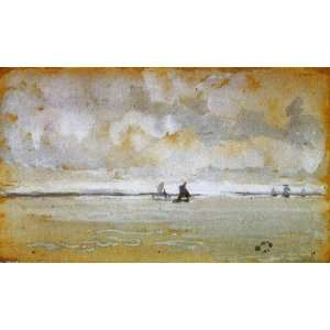 FRAMED oil paintings   James Abbott McNeill Whistler   24 x 14 inches 