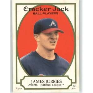  2005 Topps Cracker Jack Mini Stickers #206 James Jurries 
