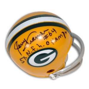 Jerry Kramer Autographed Green Bay Packers Mini Helmet Inscribed 5X 