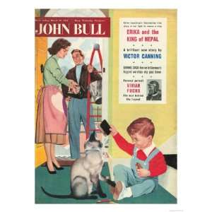 John Bull, Window Cleaners Magazine, UK, 1950 Premium Poster Print 