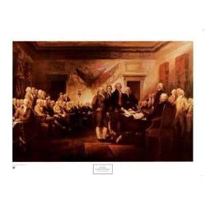  John Trumbull   The Declaration Of Independence Canvas 
