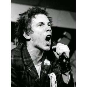 Johnny Rotten by Richard E. Aaron, 36x48