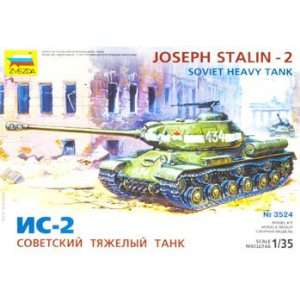  Zvezda   1/35 Josef Stalin 2 Soviet Heavy Tank (Plastic 