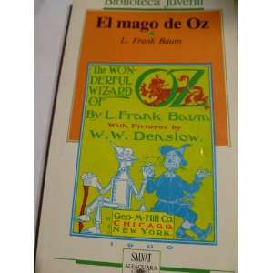  BOOK EL MAGO DE OZ L.FRANK BAUM BIBLIOTECA JUVENIL 