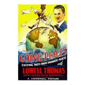  Going Places, Lowell Thomas, 1935 Premium Poster Print 