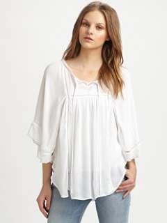 Patterson J. Kincaid   Bianca Ruffle Blouse