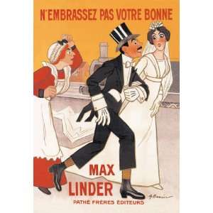 Max Linder Movie Poster 12x18 Giclee on canvas