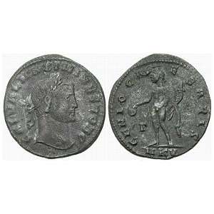  Maximinus II Daia, Late 309   30 April 313 A.D.; Silvered 