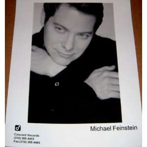  Singer Michael Feinstein Publicity Photograph (Music 