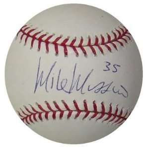 Mike Mussina #35 SIGNED Official MLB Baseball YANKEES PSA/DNA K50592 