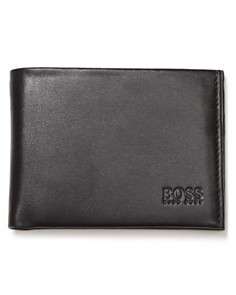 BOSS Black Reme Bi Fold Wallet