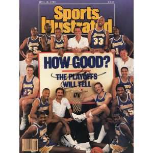 Pat Riley Autographed Sports Illustrated   April 18, 1988   Los 
