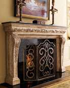 Ambella Webster Electric Fireplace   