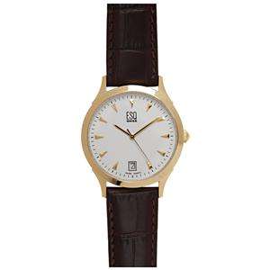 ESQ by Movado Mens 07300771 Folio Gold Plated Stainless Steel Watch 
