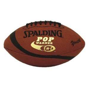  Spalding Pop Warner Composite Footballs BROWN JUNIOR 