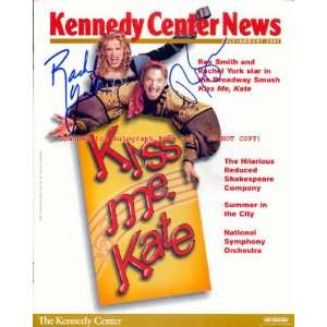  REX SMITH & RACHEL YORK Signed KISS ME KATE Magazine 