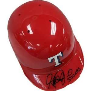 Rafael Palmeiro 500 HRS Autographed / Signed Texas Rangers Baseball 