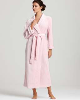 Oscar de la Renta Pink Label Cozy Comfort Plush Long Robe   Gifts 