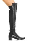 Stuart Weitzman Reserve Leather Over the Knee Boots