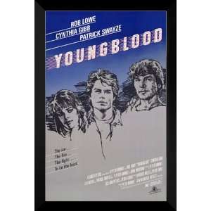    Youngblood FRAMED 27x40 Movie Poster Rob Lowe