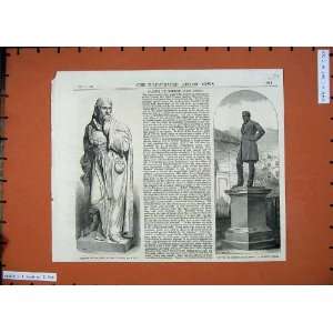   1871 Statue Michael Pole Hull Robert Stephenson Euston