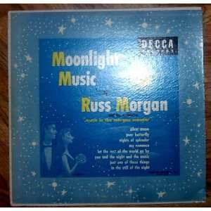 Russ Morgan Moonlight Music LP Vinyl Record 10 LP 33 1/3
