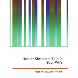  Homer Simpson Ronald Cohn Jesse Russell Books