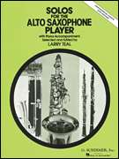 Solos for the Alto Saxophone Player G Schirmer Sax Book  