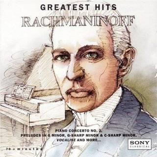 Sergei Rachmaninoff Greatest Hits by Sergey Rachmaninov (Audio CD 