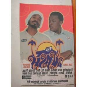 Snoop Dogg Dr Dre Poster Window Slick Dr. Doggy