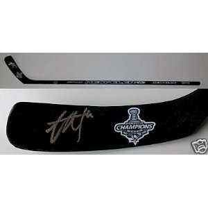  Jordan Staal Signed Penguins 2009 Stanley Cup Stick Coa 