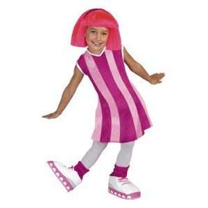  Lazy Town Stylin Stephanie Deluxe Child Halloween Costume 