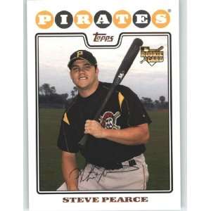  2008 Topps #127 Steve Pearce RC   Pittsburgh Pirates (RC 
